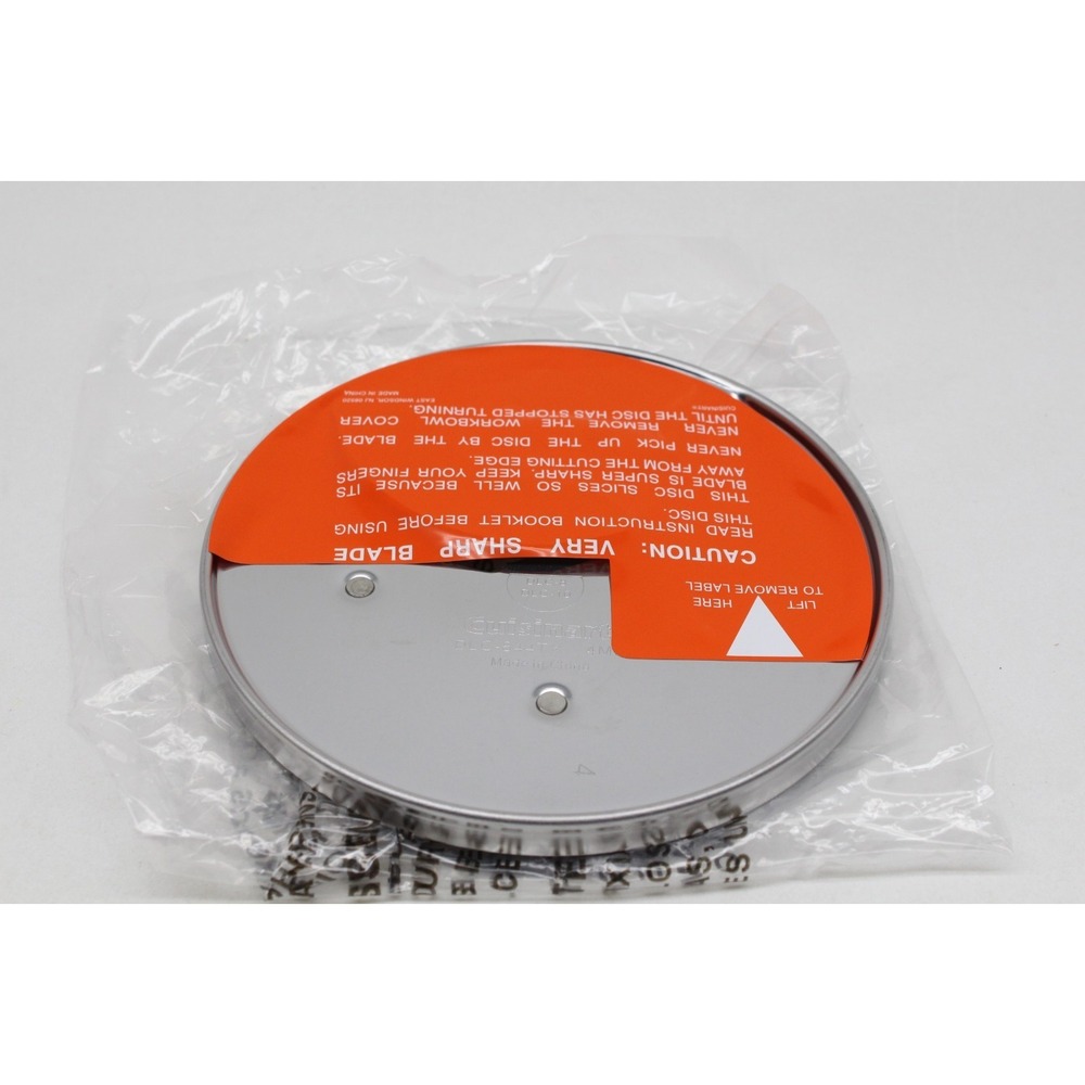 Cuisinart DLC-844TX Slicing 4mm Disc Blade Food Processor DLC-8 DLC-10